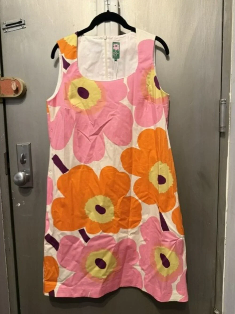 Marimekko Kestit Unikko Poplin Mini Shift Dress - NWT - RARE - Picture 4 of 16